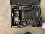 a black case with tools in it on the floor
