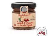 jar of confit d ' oranges with a label of 45g