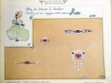 une photo d'un livre sur laquelle figurent une femme et un chat
