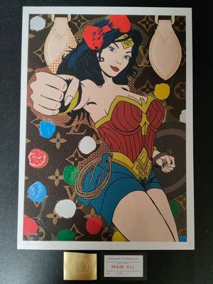 DEATH NYC. Sérigraphie sur papier signée à la main, avec cer… - Photo 1