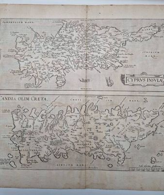 une vieille carte de l'île de Guernesey et l'île de Guernesey au milieu du XVIIIe siècle