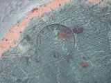 an image of a close up of a metal surface