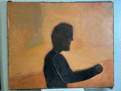 Andrée RENAUD (Née en 1918) Personnage en buste de profil