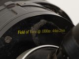 a close up picture of a camera lens with a field of view