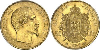 an image of a gold coin with a woman ' s face on it