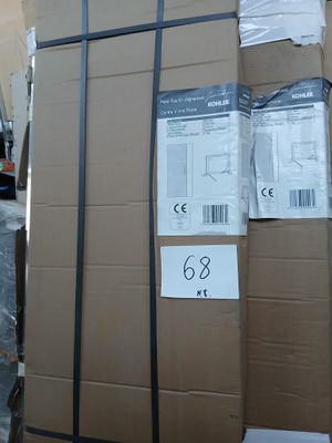 Lot de 2 parois fixes en alignement Kohler , dimensions 400 …