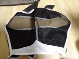 two pieces of luggage that are sitting on the floor