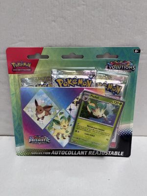 pokemon trading card game set with two packs of cards and a box of cards