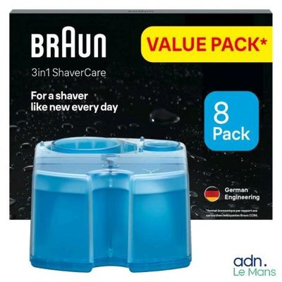 braunn 3 - in - 1 shave care for a shaver like every day