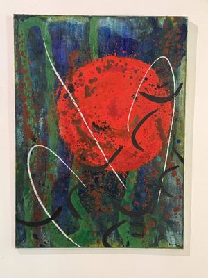 Hanne ELF (XX) Composition au disque rouge