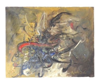 painting of a painting of a horse with a rider on it