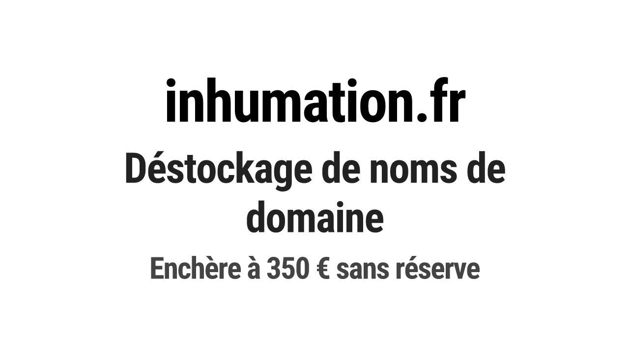 Destockage & Invendus