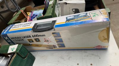 a box that has some items in it on a table