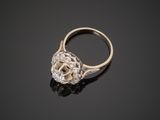 an antique diamond and gold ring