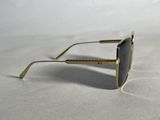 sunglasses on a white surface with a white background