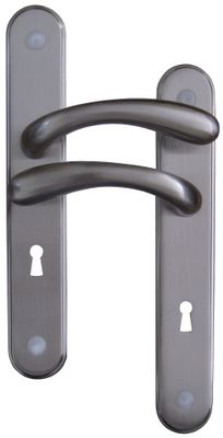 une image représentant une poignée de porte et une serrure sur fond blanc