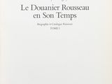 le douannier rousseau en son temps by harry cergy