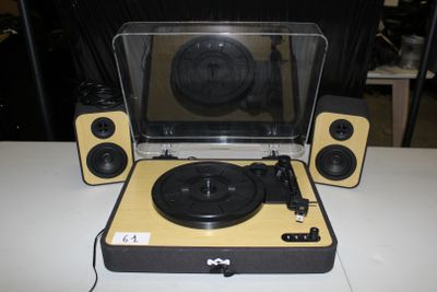 DH61//Platine vinyle House Of Marley Pack Revolution avec pa… - Photo 1