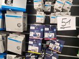 many different types of electronics on display in a store