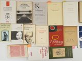 many books that are on the wall together