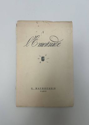 an old book with the title of a woman ' s life