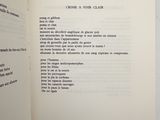 a book open to a page with a list of things on it