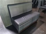 a couch that is sitting in the middle of a room