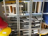 a pile of assorted items in a garage