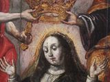 an image of a painting of a woman with a crown on her head