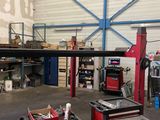 a garage with a lot of tools in it