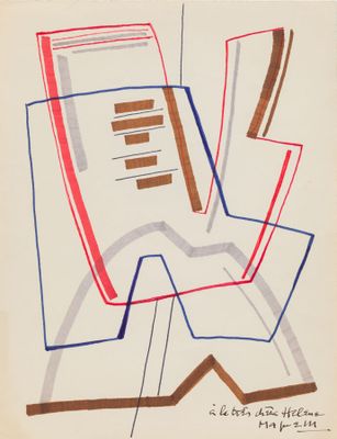 une image représentant un dessin d'une feuille de papier posée sur une table