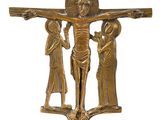 une image représentant une croix sur laquelle se trouvent Jésus et trois personnes