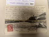 a piece of paper that has a picture of a train on it