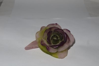 a flower that is sitting on top of a table