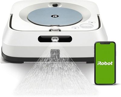 2.451// iRobot Braava Jet m6 Robot Laveur de Sols Premium, C…