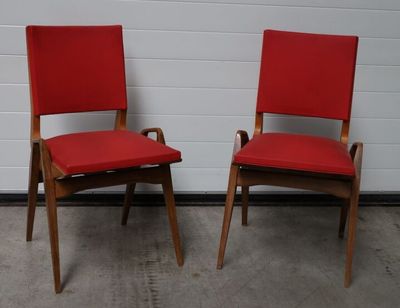 Maurice PRÉ (1907-1988) Deux chaises