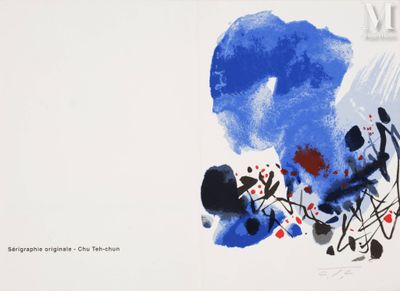 Chu Teh-Chun (1920-2014) Sans titre, 1998