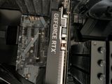 a close up view of a computer mother board
