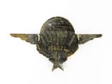 an image of a badge with a bird on it