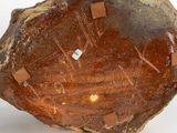 an image of a piece of rock with a hole in it