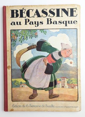 la couverture du livre « Becassinne au Pays basque »