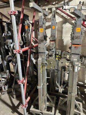 many different types of machinery that are in this room