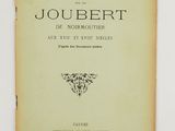 la couverture du livre « Joubbertt »