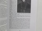 an open book with a picture of a bearded man on it