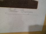 une feuille de papier écrite sur une table
