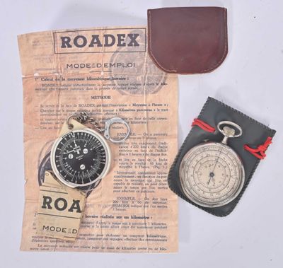 a pocket watch and a leather wallet on a table