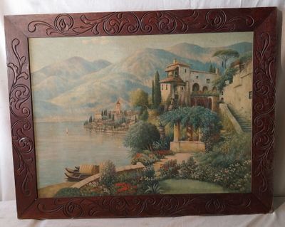 une image d'une peinture sur un mur