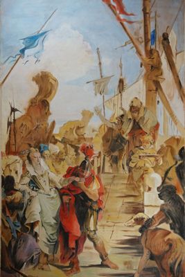 Jacques JOOS (1945-2021), "Débarquement de la reine à Marsei…