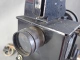 a close up of a camera with a lens on it