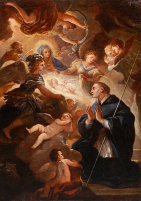 Ecole ITALIENNE du XVIIe siècle, entourage de Luca GIORDANO.…